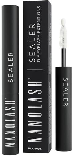 Sealer para aplicar pestañas postizas en racimos Nanolash 5 ml - sealer para extensiones de pestañas postizas en casa