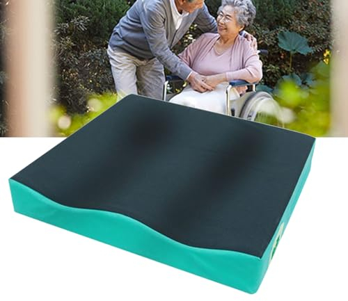 Joyfitness Rollstuhl-Sitzkissen, tragbare ergonomische Sitzpolster, Rollstuhlkissen für behinderte ältere Menschen, Rollstuhlkissen zur Linderung von Dekubitus