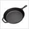 Padella Tegame in Ghisa da 30cm Ideale per Cottura Carne, Fritture, Grigliate Perfetta e Salutare