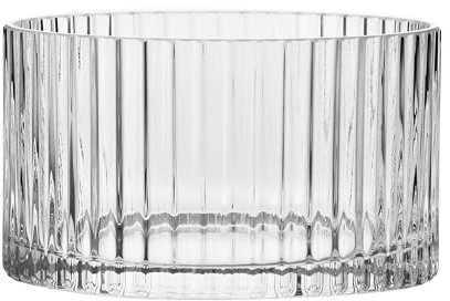 Krosno Salad Bowl Ribbed Sparkle | 16 cm | Collection | Ideal for Home, Restaurants and Parties | Dishwasher Safe