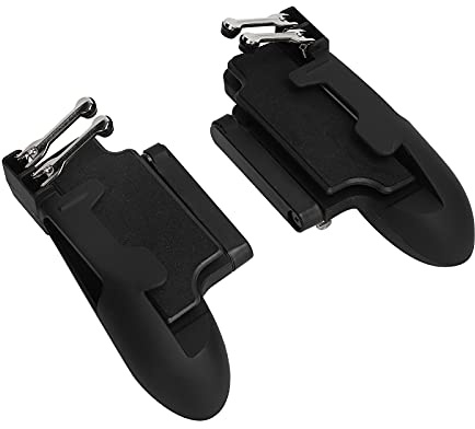 BAFOVY Tablet Aim Gamepad, Universal 6 Fingers Game Controller Handle Holder for 5.5in+ Tablets & Phones, Ergonomic Stand with Adjustable Viewing Angle for Gaming Streaming