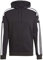 adidas Squadra 21 Hooded Track Top Felpa con cappuccio, Nero, M Uomo