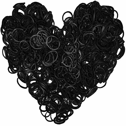 Yowamho 900 Zwart elastiek met 24 S-clips en 1 klein haakje, elastisch, breekt niet snel.