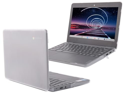 mCover Hard Case ONLY Compatible for 2024~2025 11.6 Lenovo 100E Chromebook Gen 4 (with Intel CPU and Model# 83G*) Laptop Computer (NOT Fitting Any Other Lenovo Models) - Clear