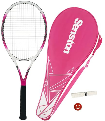 Senston Raqueta de tenis de 27 pulgadas para hombres y mujeres