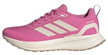 adidas Women's RUNFALCON 5 TR Running Shoes, Pink Fusion/Chalk White/core Black, 5 UK