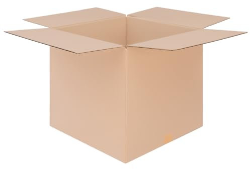 verpacking cartons 50 x 50 x 50 cm marron KK-116 à simple cannelure – boite postale carton pour marchandises de grande taille (25 pièces)