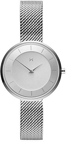 MVMT Analog Quarzuhr für Damen mit Edelstahlarmband Edelstahlarmband - D-FB01-S