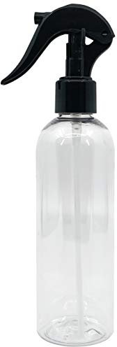 BIOHY Sprühflasche (transparent) 250 ml (Einzeln) | Chemiebeständiger Pumpsprüher für Reinigungsmittel, Öl und mehr | Pumpflaschen für Handwerk, Hobby, Kosmetik und Haushalt