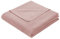 Villeroy & Boch® Wohndecke One Powder I Flauschige Kuscheldecke aus Baumwollmischgewebe I rosa Sofa-Decke in 150x200 cm I nachhaltig produziert in Deutschland I einfarbige Tagesdecke I Öko-Tex