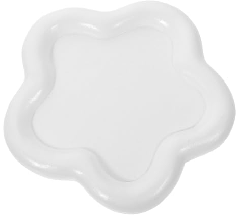VILLFUL Vassoio cosmetico piatto gioielli a forma di nuvola, vintage, dolce, vintage, bianco, candela in resina, decorazione per la casa