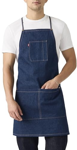 Levi's Adjustable Denim Apron Homme, Z9999 CNY BLACK GOLD, Einheitsgröße