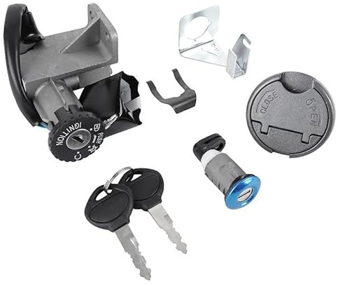 cyclingcolors Interruptor de llave para motocicleta, scooter y ciclomotor compatible con kymco 50 125 agility rs 12 pouces 5 fils 35010-LGB5-E10