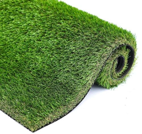 Artificial Grass Direct - Luxury 40mm 4m x 3.75m (13ft 1 x 12ft 4) – Fake Grass for Garden, Lawns, Pets & Landscaping | Realistic 40mm Pile Height | UV Resistant & Low Maintenance