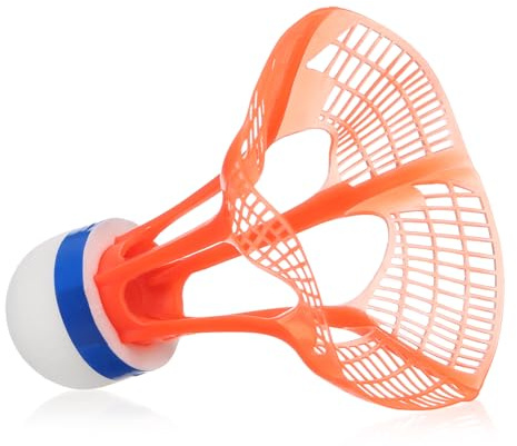aqxreight Volantes de Nailon de 3 Uds, Volantes de Bádminton de Plástico para Deportes de Interior y Exterior, Pelotas de Bádminton a Prueba de Viento, de Nailon Que Ofrece Después de los Golpes y