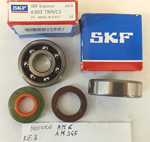 cuscinetti + paraoli kit yamaha minarelli 50 AM6 AM345 rif.3