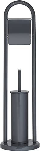 Sealskin Acero Portarotolo di Carta Igienca, Metallo, Grigio, 19 x 70,5 x 19 cm