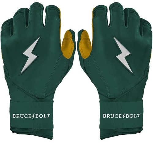 BRUCE BOLT Original Series Schlaghandschuh, lange Manschette, Grün - Mittelgrün