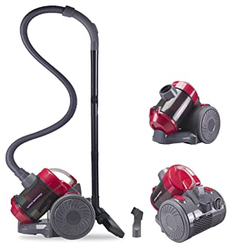 BEPER P202ASP200 Aspirateur Cyclonique Traîné sans Sac, 800 Watts, Rouge, W, 3 liters