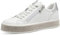 MARCO TOZZI Damen Sneaker flach mit Reißverschluss Freizeit, Weiß (White comb), 38 EU