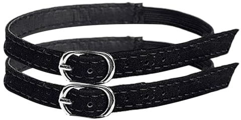 Correa de Tobillo de Repuesto Para Tacones | Ajustable Práctica Para Mujer | Zapatos de Tacón Alto, Negro, Ver Descripción