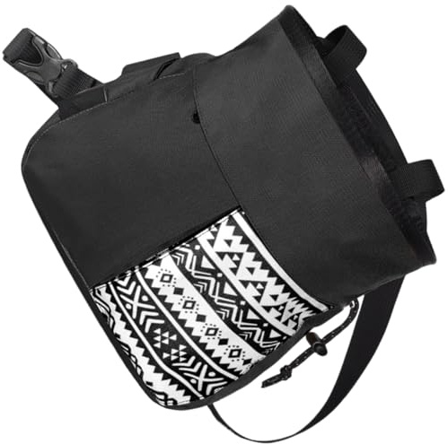 1. Borsa per gesso da arrampicata in tessuto Oxford con tasche regolabili per bouldering borsa impermeabile con tasche