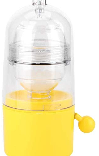 Batidora de huevos con batidor Batidor de huevos de oro alimentado a mano Yema de huevo Mezclador Gadgets para el hogar