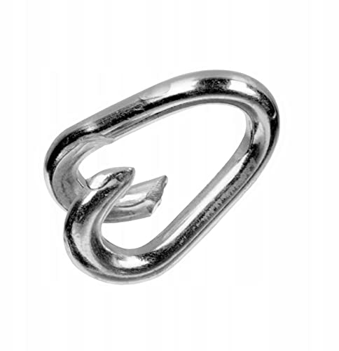 10 Stück Kettennotglied 4mm Kettenverbinder