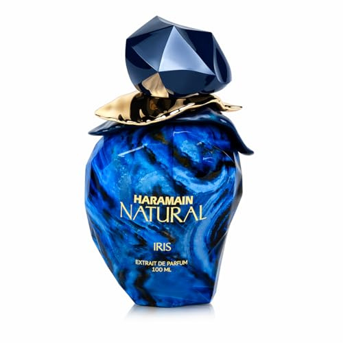 Al Haramain Natural Iris Extrait de Parfum 100ml | Luxury Arabian Perfume | Fresh Citrus, Grapefruit & Ginger with Floral Musk Base | Premium Fragrance for Men & Women | Elegant Gift Perfume