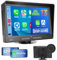 TOUTBIEN Tragbares Android Autoradio, 9 Zoll Kabelloses CarPlay & Android Auto mit Dashcam, 2GB + 32GB Speicher, Loop Aufnahme, Online & Offline Navigation, Bluetooth, Mirror Link, FM, Sonnenschutz