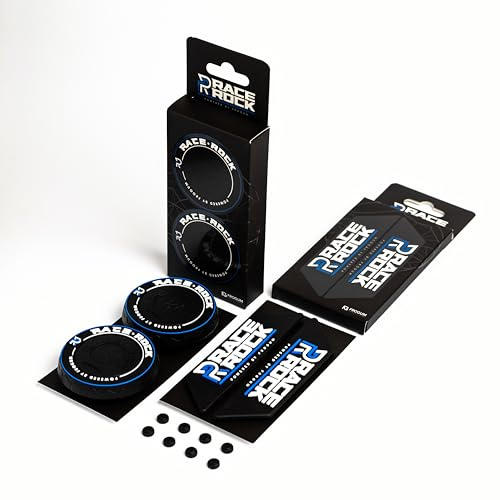 FROGUM Blaues Ring- und Emblem-Set für Race Rock AutoteppicheI Passe die Autoteppiche deinem Stil an