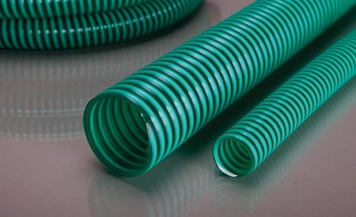 Pondlife 2 Edelstahlschlauchschellen mit 5m Spiral-Saugschlauch und Druckschlauch PN 7 LW 25mm 1