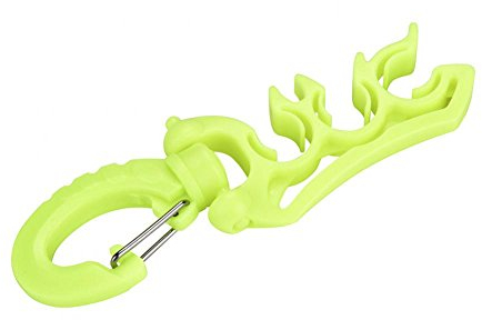 Tbest Tauchen Schlauchhalter Edelstahl Erwachsene Schlauchhalter Oktopushalter Hose Retainer Clip Scuba Diving Hose Holder Tauchen Doppel BCD Schlauchhalter Schnalle Haken