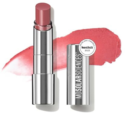 MDSolarSciences Hydrating Sheer Lip Balm SPF 30 - Lip Moisturizer With SPF 30 For Healing Sun Defense - Natural, Vegan, And Chemical Free Formula - Creamy, Hydrating Smoothing Balm - Pink - 0.15 oz