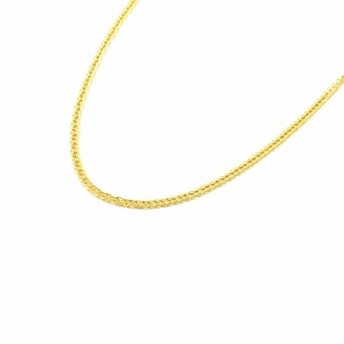 Monde Petit Catena Collana Fantasia Oro Giallo 18K spessore 1.7 mm - Certificato di garanzia - 1465-50 cm