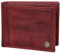 Fa.Volmer ® Leder Geldbörse Herren mit RFID-Schutz - extra-stabile Doppelnaht (4+2 Card - Bordeaux Red)
