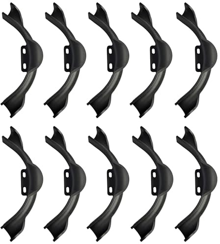 10 PIECES XFITTING 1 PEX TUBING BEND SUPPORT WITH NAIL TAB HEAVY DUTY REINFORCED PLASTIC, BEND WITH EAR