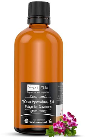 100ml Rose Geranium Essential Oil - Freshskin Beauty LTD | 100% Pure & Natural Essential Oils