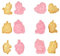 Moule Biscuit Set,6 PCS Emporte Piece Licorne Moule à Biscuits Cookies Dessin Animé Moule Biscuit 3D Animaux Emporte Piece Patisserie pour Décoration de Fondant Biscuit Gâteau