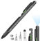 Multi Pen® 9 en 1 | Stylo Multifonctions en Aluminium Durable | Décapsuleur, Support Téléphone, Niveau à Bulle, Tournevis, Lampe, Règle | Outil Bricolage | Idée Cadeau | OriginalCorner®