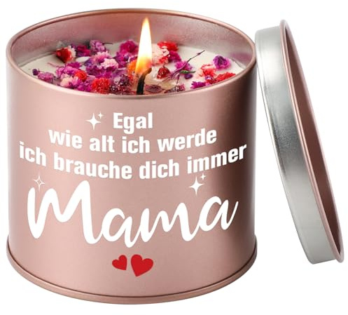 PRSTENLY Geschenke für Mama, Geburtstagsgeschenk für Mama 9oz Lavendel Duftkerze von Tochter Sohn, Valentinstag, Dankeschön Beste Mutter Geschenke Muttertag Weihnacht