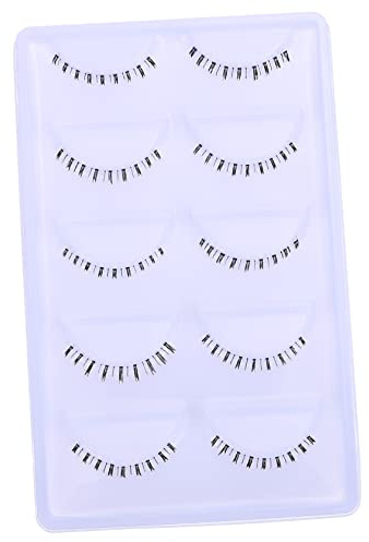 SMASOLO 10paires Faux Cils Inférieurs Naturelles Bandes De Cils Pour Dessous Yeux Inférieurs Naturels