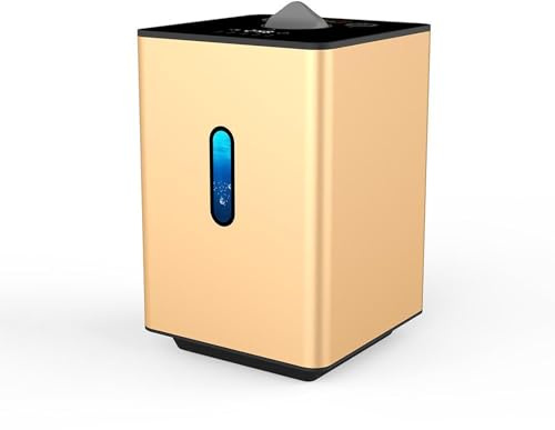 GERAZAHO Macchina per inalazione di Acqua di idrogeno, inalatore di idrogeno H2 ad Elevata purezza al 99,99%, generatore di Acqua Ricca di idrogeno, ionizzatore SPE/PEM da 225ml/min