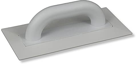 DEWEPRO® Taloche universelle 270 x 130 mm en plastique (PS) avec planche de support de 3 mm – Planche de nettoyage pour le traitement du mortier