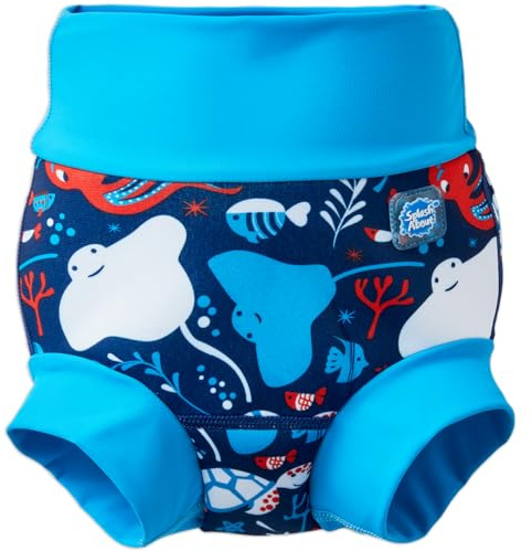 Splash About Happy Nappy Pañal de Baño Reutilizable - Under The Sea 2-3 Años