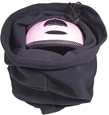 Manbi Fleece Helmet Bag: Black