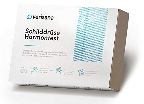 Schilddrüsentest – Umfassender Test auf Schilddrüsenstörung, bzw. Autoimmunerkrankungen (z.B. Hashimoto) – Labor-Analyse der Werte T3, T4, TSH & aTPO – Verisana