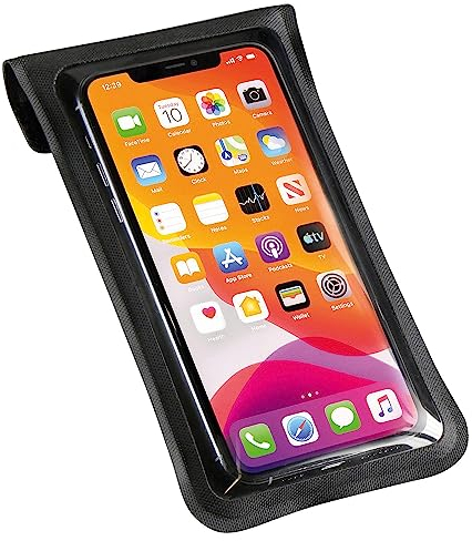 KLICKFix Unisex-Adult Phonebag Light M Textiltasche für Smartphones, Schwarz, M