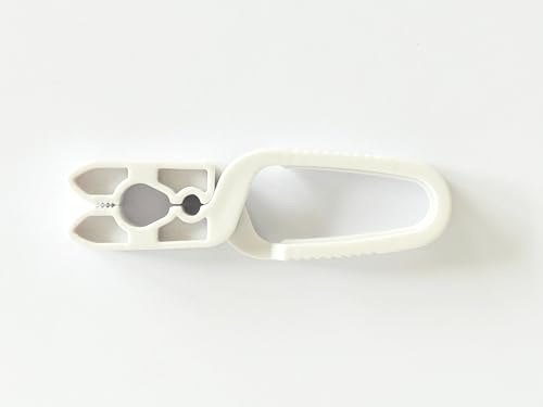 DRY-SMART MONOBLOCK - Mollette da bucato, estremamente forti e stabili, in plastica antiruggine senza metallo, design moderno, 20 pezzi