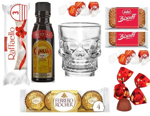 Mini Liqueur 50ml Shot Glass Chocolates (Kahlua)